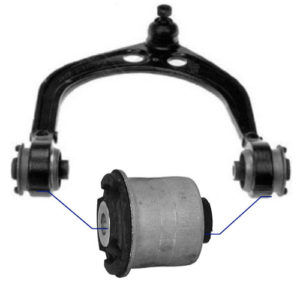 BUCHA BANDEJA SUPERIOR DIANTEIRA - CHRYSLER 300C/CHARGER (2005-2018)