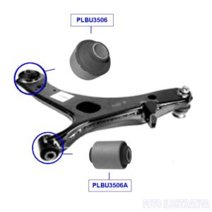 PAR BUCHA BANDEJA DIANTEIRA - SUBARU OUTBACK / FORESTER (2002-2018)