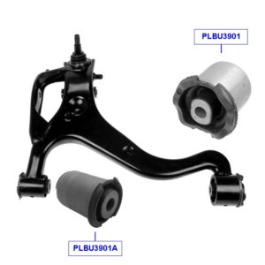 PAR BUCHA BANDEJA DIANTEIRA - LAND ROVER DISCOVERY 3 e 4 (2005-2017) LR055291 / LR025986 / LR051586