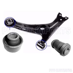 2 PAR BUCHA BANDEJA DIANTEIRA - TOYOTA CORONA (1992-1996)