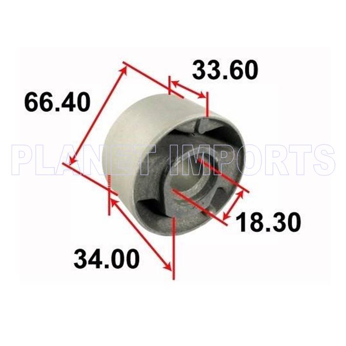 BUCHA BANDEJA INFERIOR DIANTEIRA - BMW SERIE 3 (E36) 318 323 325 328 (1992-1998) - Imagem 3