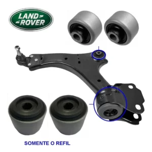 Kit com 4 Buchas de Bandeja Dianteira - Land Rover Freelander 2 (2007 à 2015)
