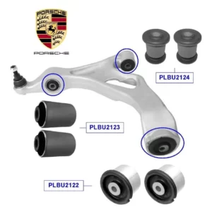 Kit 6 Buchas Bandeja Balança Inferior Dianteira - Porsche Cayenne